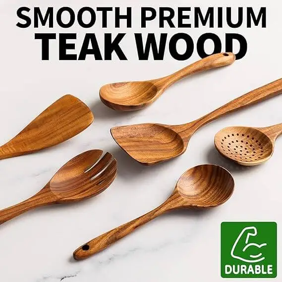 wooden spatula for kitchen